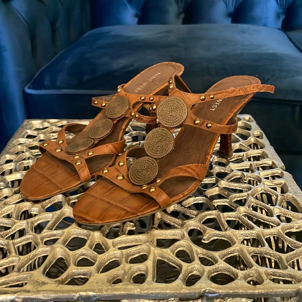Brown Nine West Heels